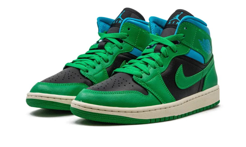 Air Jordan 1 AIR JORDAN 1 MID WMNS 'Lucky Green Aquatone' 