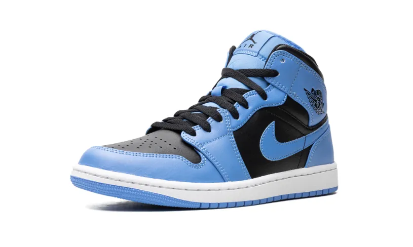 Air Jordan 1 Air Jordan 1 Mid 'University Blue Black' 