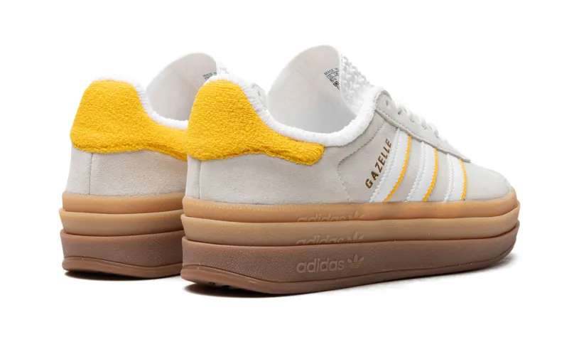 Adidas Gazelle Gazelle Bold WMNS 'Ivory Bold Gold' 