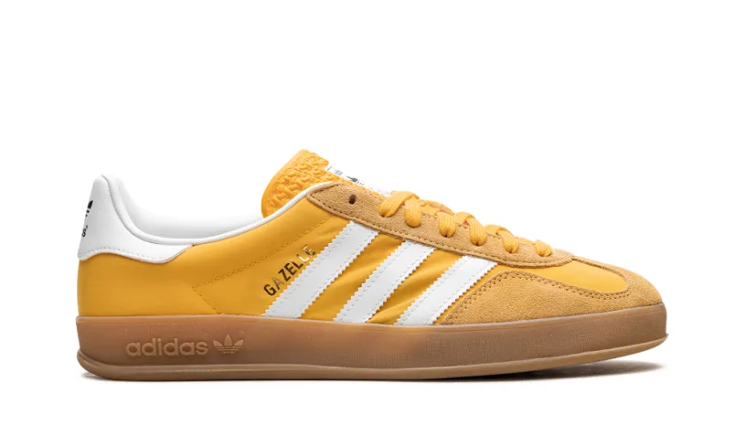 More Adidas Shoes Gazelle Indoor 'Crew Yellow Gum' 
