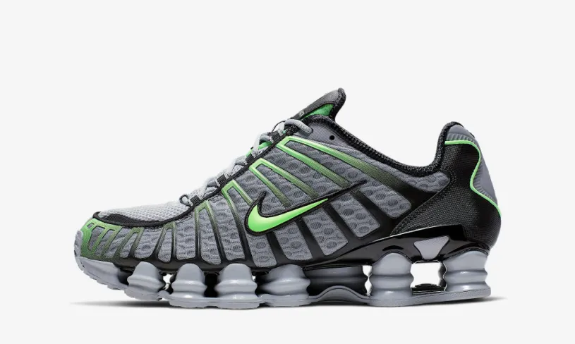 Nike Lifestyle Shox TL 'Wolf Grey Lime Blast' 
