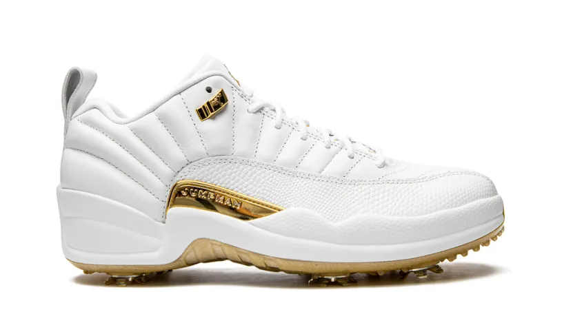 Air Jordan 12 Jordan XII G NRG M22 'Jordan 12 Golf - White Metallic' 