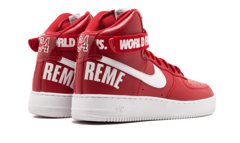Nike Lifestyle Air Force 1 High Supreme SP 'Red' 