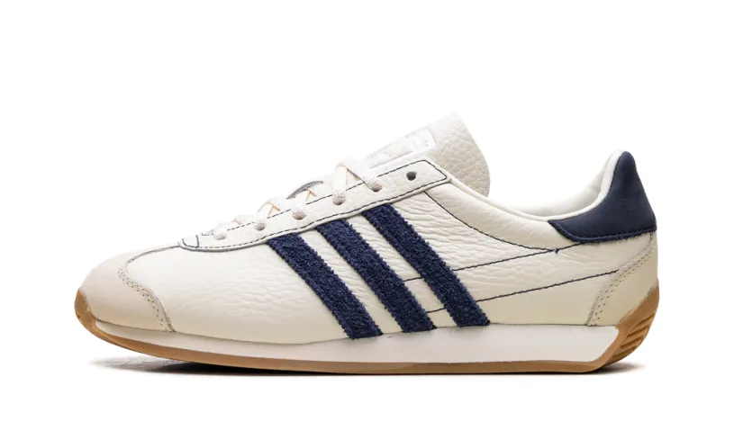 More Adidas Shoes Country OG WMNS 'Night Indigo Off White Silver Metallic'