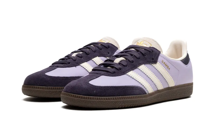 Adidas Samba Samba OG WMNS 'Silver Dawn Aurora Black' 