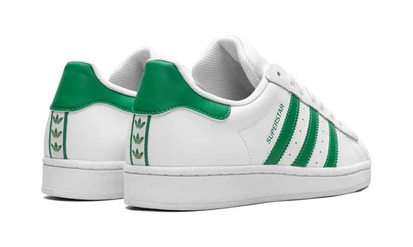 Adidas Superstar Superstar 'Cloud White Green' 