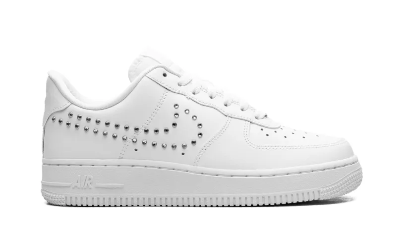 Nike Lifestyle AIR FORCE 1 LO WMNS 'White   Metallic Silver' 