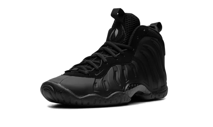 Nike Basketball Little Posite One GS 'Triple Black' 