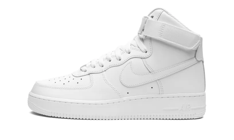 Nike Lifestyle AIR FORCE 1 HIGH MNS WMNS 'Triple White' 