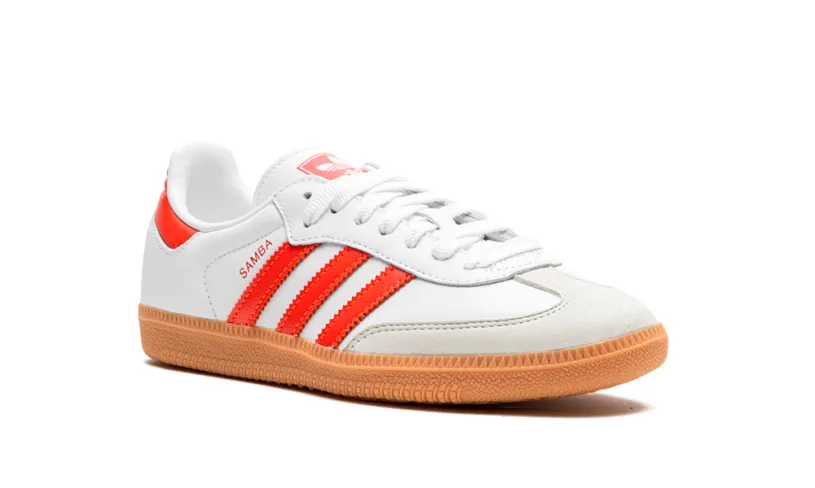 Adidas Samba SAMBA OG WMNS 'White Solar Red' 