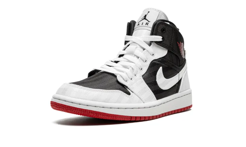 Air Jordan 1 AIR JORDAN 1 MID SE UTL WMNS 'White   Black   Gym Red' 