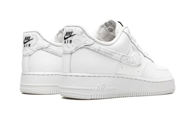 Nike Lifestyle AIR FORCE 1 LO MNS WMNS 'White Paisley' 