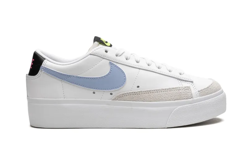 Nike Lifestyle BLAZER LO PLATFORM MNS WMNS 'White Cobalt Bliss' 