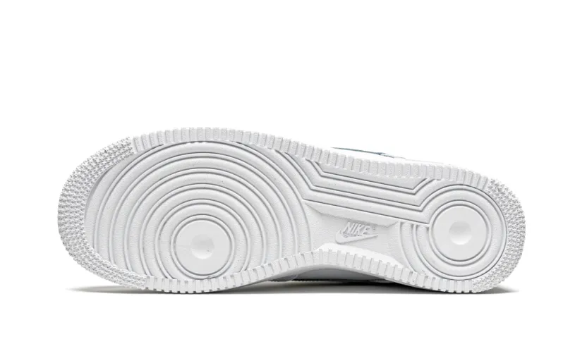 Nike Lifestyle AIR FORCE 1 LO MNS WMNS 'White   Grey   Gold' 