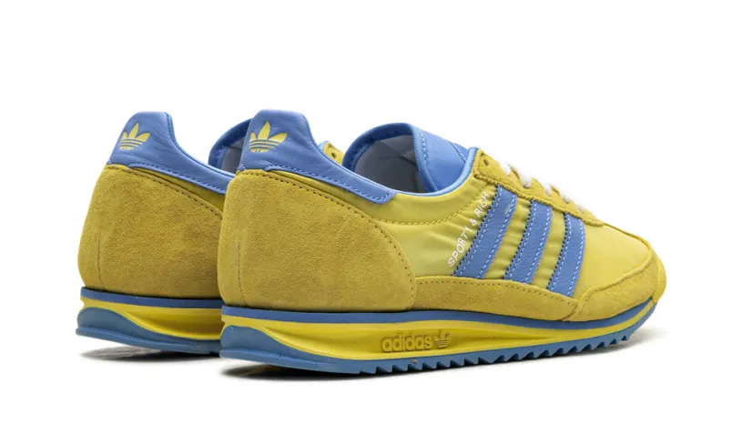More Adidas Shoes SL 72 RS WMNS 'Sporty & Rich - Sweden Pack - Yellow Blue' 