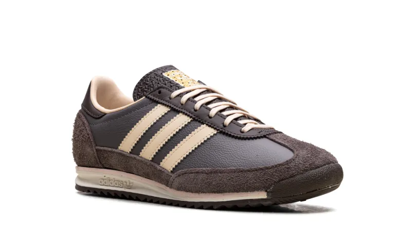 More Adidas Shoes SL 72 OG WMNS 'Charcoal Crystal Sand Brown' 