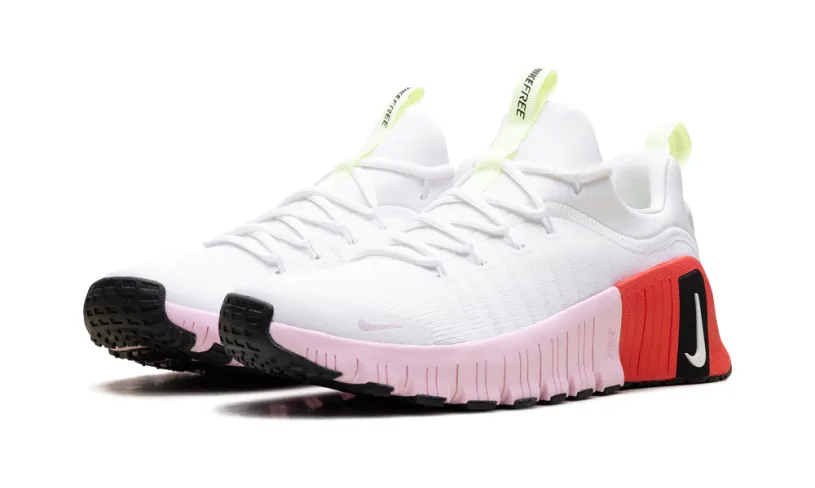 Nike Lifestyle Free Metcon 6 WMNS 'White Barely Volt Bright Crimson Pink Foam' 