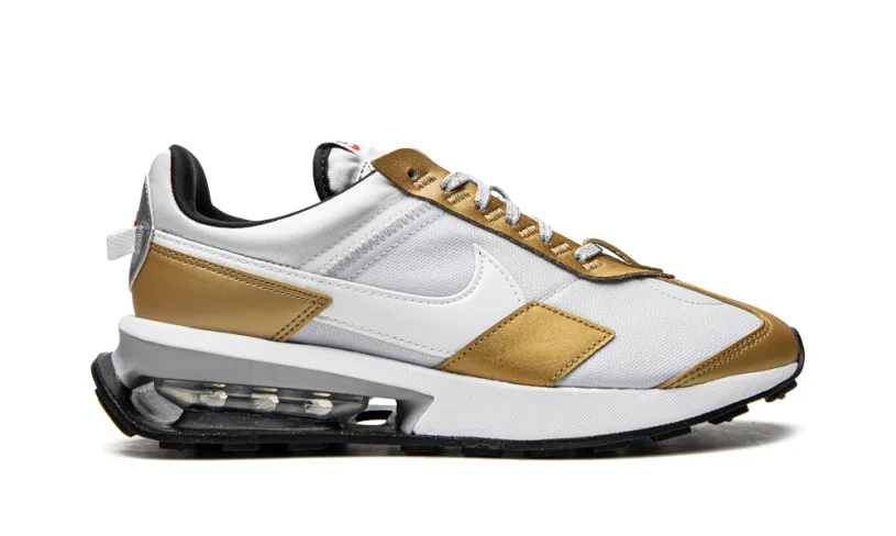 Nike Lifestyle AIR MAX PRE DAY SE MNS WMNS 'Pure Platinum   Metallic Gold' 