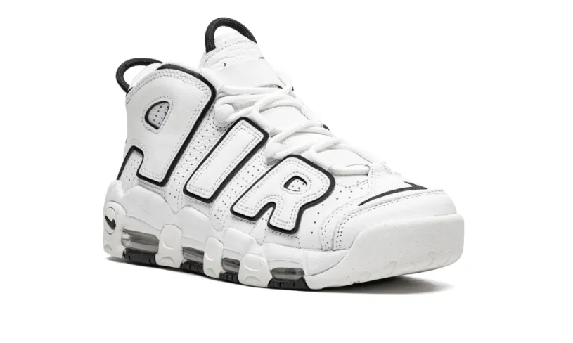Nike Basketball AIR MORE UPTEMPO MNS WMNS 'White   Black' 