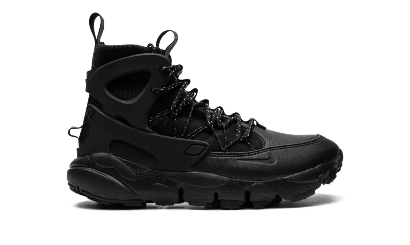 Nike Lifestyle AIR FOOTSCAPE MID MNS WMNS 'Triple Black' 