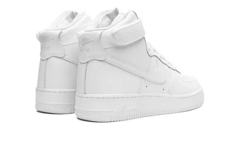 Nike Lifestyle AIR FORCE 1 HIGH MNS WMNS 'Triple White' 