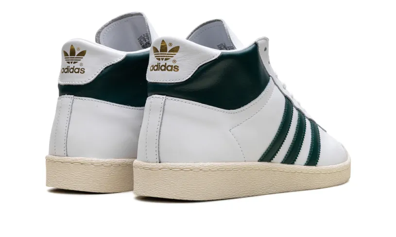More Adidas Shoes Jabbar Hi 'White Collegiate Green Off White' 