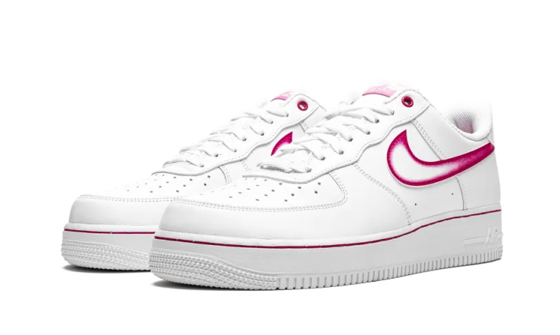 Nike Lifestyle AIR FORCE 1 '07 MNS WMNS 'Airbrush - Pink' 