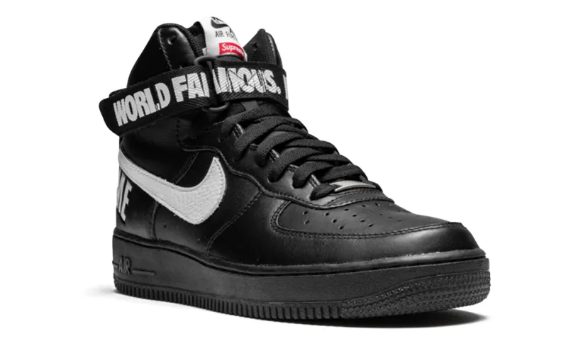Nike Lifestyle Air Force 1 High Supreme SP 'Black' 