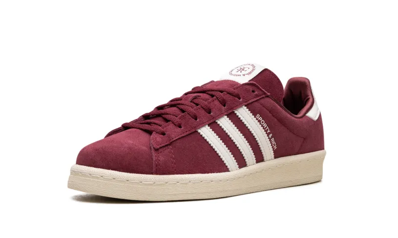 Adidas Campus Campus 80s 'Sporty & Rich - Merlot Cream' 