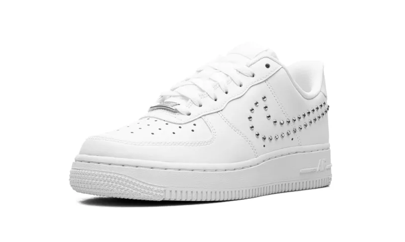 Nike Lifestyle AIR FORCE 1 LO WMNS 'White   Metallic Silver' 