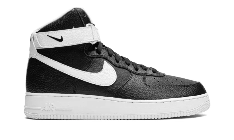 Nike Lifestyle Air Force 1 High '07 'Black   White' 