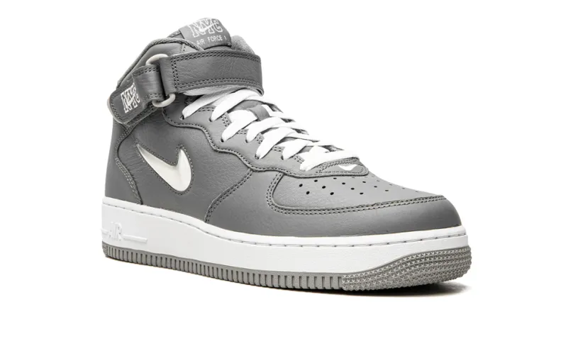 Nike Lifestyle Air Force 1 Mid QS 'Jewel NYC Cool Grey' 