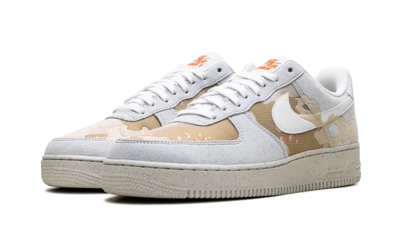 Nike Lifestyle Air Force 1 '07 LX 'Embroidered Desert Camo' 