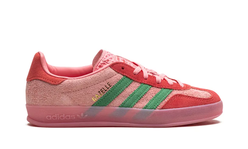 Adidas Gazelle Gazelle Indoor WMNS 'Semi Pink Spark Preloved Scarlet' 