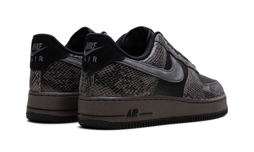 Nike Lifestyle Air Force 1 Low 'Off Noir Snakeskin' 