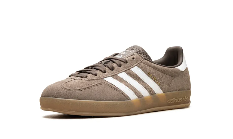 Adidas Gazelle Gazelle Indoor 'Earth Strata White Gold Metallic' 