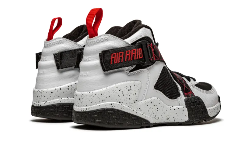 Nike Basketball Air Raid 'White   Black   Red' 
