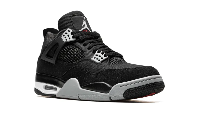 Air Jordan 4 Air Jordan 4 'Black Canvas' 