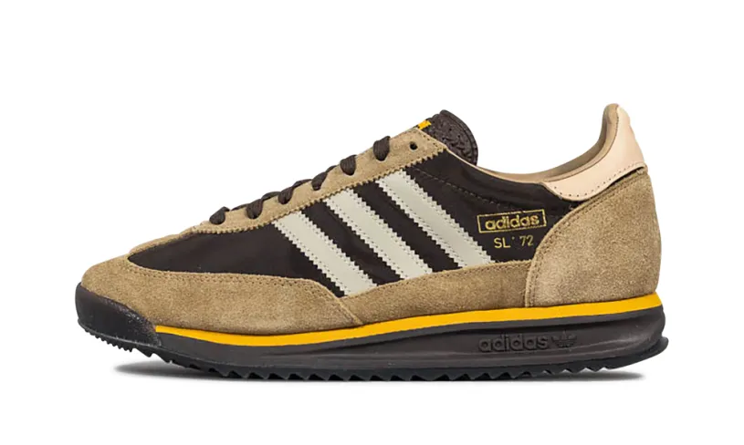 More Adidas Shoes SL 72 RS 'Brown Putty Grey' 