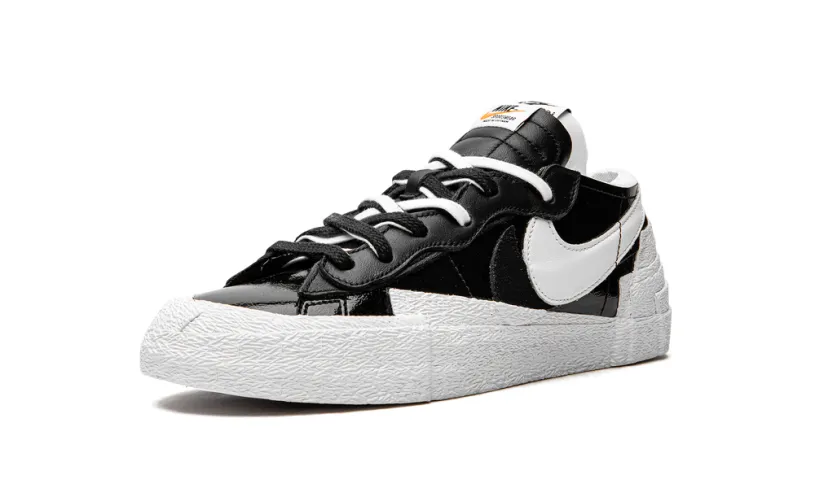 Nike Lifestyle Blazer Low 'Sacai - Black Patent Leather'