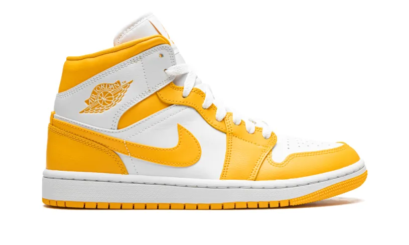 Air Jordan 1 JORDAN 1 MID WMNS 'White   University Gold' 