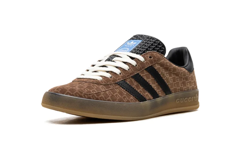 Adidas Gazelle Gucci Gazelle 'GG Monogram - Brown' 