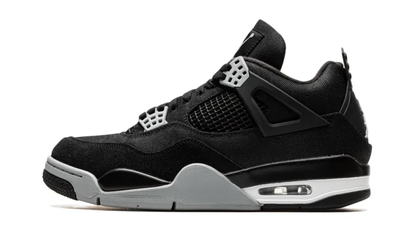 Air Jordan 4 Air Jordan 4 'Black Canvas' 