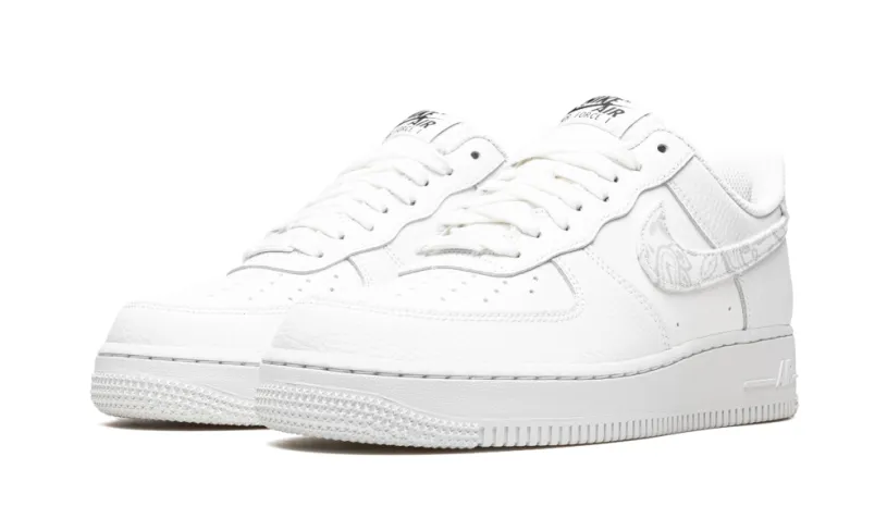 Nike Lifestyle AIR FORCE 1 LO MNS WMNS 'White Paisley'
