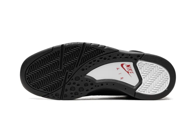 Nike Basketball Air Flight Lite Mid 'Black White Varsity Red' 