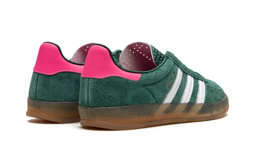 Adidas Gazelle GAZELLE INDOOR WMNS 'Collegiate Green   Lucid Pink' 