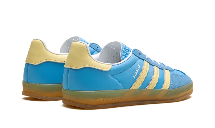 Adidas Gazelle Gazelle Indoor WMNS 'Semi Blue Burst Almost Yellow' 
