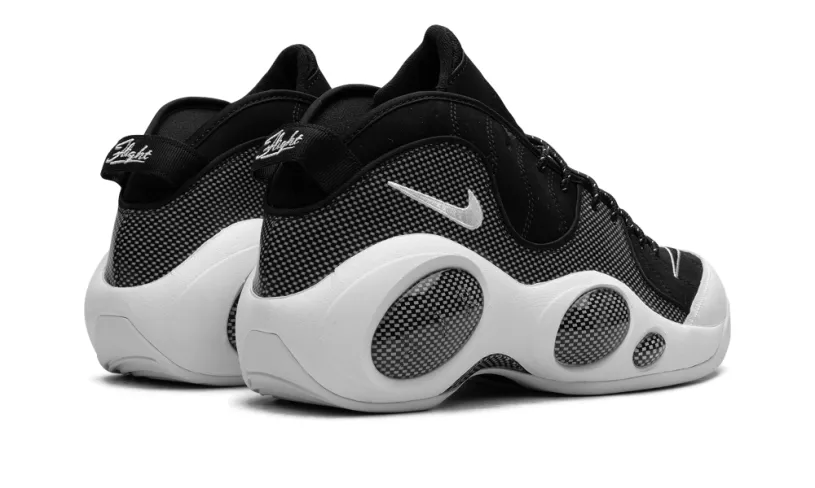 Nike Basketball Air Zoom Flight 95 'OG Black Metallic Silver (2022)' 