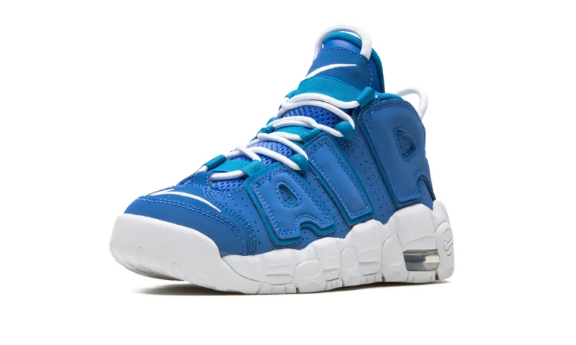 Nike Basketball Air More Uptempo GS 'Blue   White' 