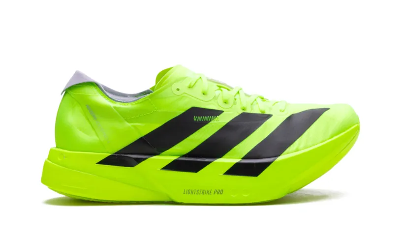 More Adidas Shoes Adizero Adios Pro 4 'Lucid Lemon Black'
